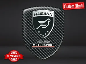 Hamann Sticker Bombé Moderne Stylé Max Édition Durable